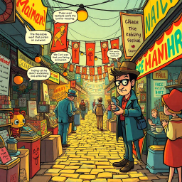 Whose Thief Is It Anyway? - Text-based game