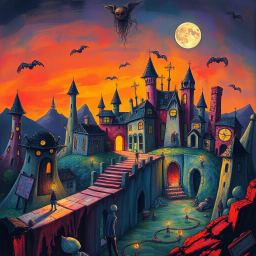 Whose Nightmare is It Anyway? - Text-based game