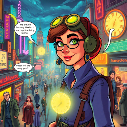 ChronoRift: Hello, Am I Right? - Text-based game