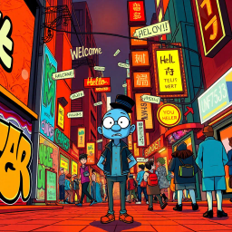 Whose Hellos Are These, Anyway? - Text-based game