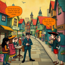 Whose Hellos Are These, Anyway? - Text-based game