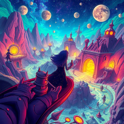 Spectrum War: Which Dimension Is It Anyway? - Text-based game