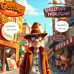 Hello, Whose Hello Is It Anyway? - Text-based game