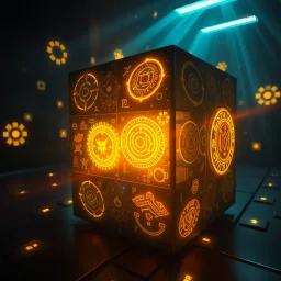 Spinning Glyphs