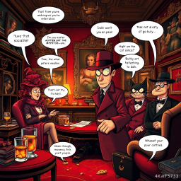 Whose Thief Is It Anyway? - Text-based game