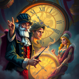 ChronoChase: Whose Time Is It Anyway? - Text-based game