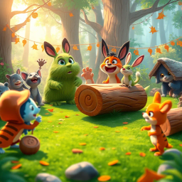 Log Jam: Whose Logs Are These, Anyway? - Text-based game