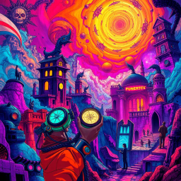 Spectrum Wars: Which Dimension Is It Anyway? - Text-based game