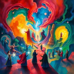 Spectrum War: Which Dimension Is It Anyway? - Text-based game