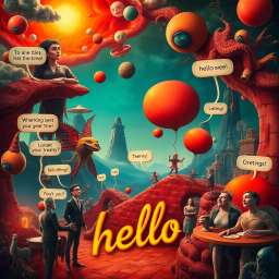 Hello, Whose Hello is it Anyway? - Text-based game
