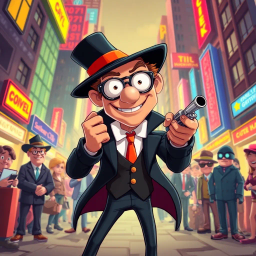 Heist Hilarity: The Great Thief-Off - Text-based game