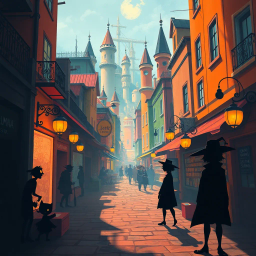 Whose Shadows Are These? - Text-based game
