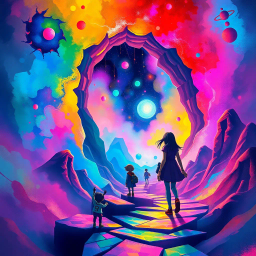 Spectrum Wars: Which Dimension Is It Anyway? - Text-based game