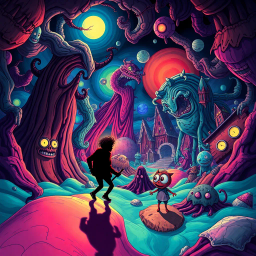 Whose Nightmare Is It Anyway? - Text-based game