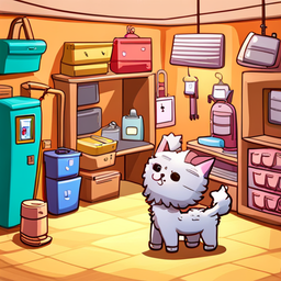 Llama's Cat-tastic Adventure - Text-based game