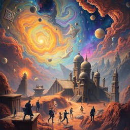 Spectrum Wars: Which Dimension Is It Anyway? - Text-based game