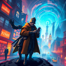 ChronoCrack: Whose Time Is It Anyway? - Text-based game