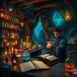 Potion Panic - Text-based game