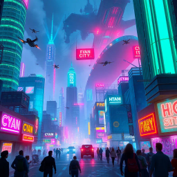 Cyan City Chronicles - Text-based game