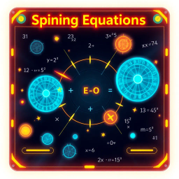 Spinning Equations - Text-based game