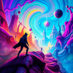 Spectrum Wars: Which Dimension is it Anyway? - Text-based game