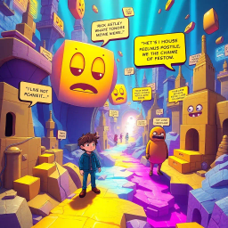 Memeception: Whose Hello Is It Anyway? - Text-based game