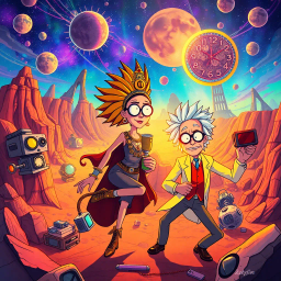 Chronocrack: Whose Time Is It Anyway? - Text-based game