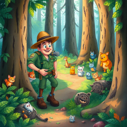 Log Jam: Who's Logs Are These, Anyway? - Text-based game