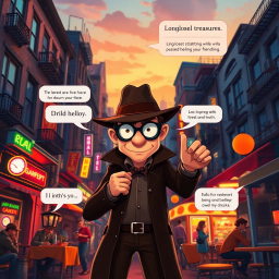 Whose Hello Is It Anyway? - Text-based game