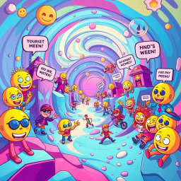 Memeception: Whose Hello is it Anyway? - Text-based game