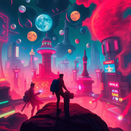 Spectrum Wars: Which Dimension is it Anyway? - Text-based game