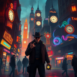 Chrono-Caper: Whose Time Is It Anyway? - Text-based game