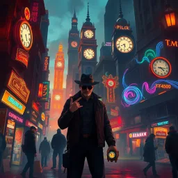 Chrono-Caper: Whose Time Is It Anyway? - Text-based game