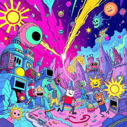 Spectrum Wars: Which Dimension Is It Anyway? - Text-based game