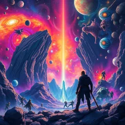 Spectrum Wars: Which Dimension Is It Anyway? - Text-based game