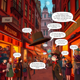 Whose Hat Is It Anyway? - Text-based game