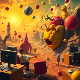 Worlds Unbound: Who's Hello Is It Anyway? - Text-based game
