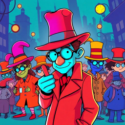 Whose Hat Is It Anyway? - Text-based game