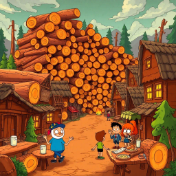 Whose Logs Are These, Anyway? - Text-based game