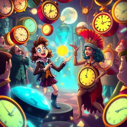 ChronoCrack: Whose Time Is It Anyway? - Text-based game