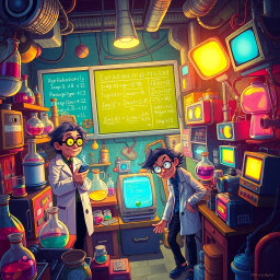 Whose Lab Is It Anyway? - Text-based game