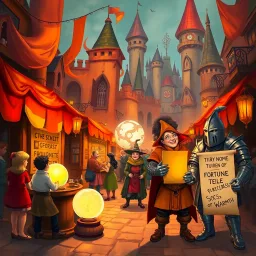 Whose Prophecy is it Anyway? - Text-based game