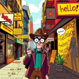 Whose Hello, Anyway? - Text-based game