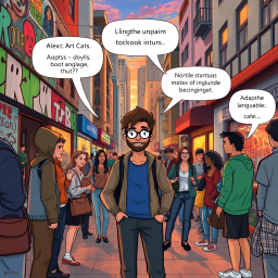 Code Switch Chronicles: Whose Hello Is It Anyway? - Text-based game