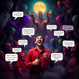 Whose Nightmare Is It Anyway? - Text-based game
