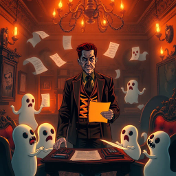 Spectral Contracts: Who You Gonna Call? - Text-based game