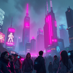 Data Overlords: The Rebellion - Text-based game