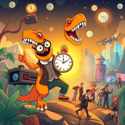 Chronocrack: Whose Time Is It Anyway? - Text-based game