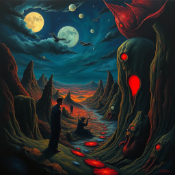 Whose Nightmare Is It Anyway? - Text-based game