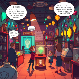 Whose Gem Is This? - Text-based game